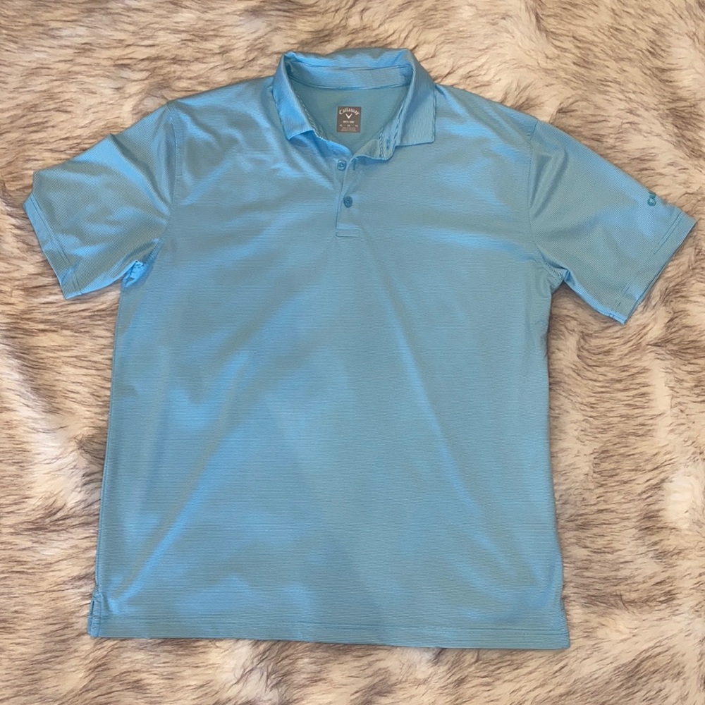 Callaway Light Blue Polo/Golf Shirt